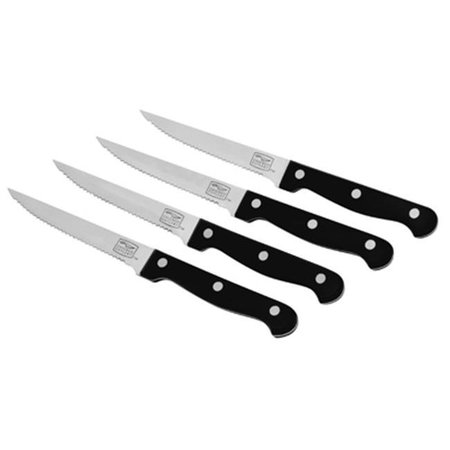 CHICAGO CUTLERY Chicago Cutlery 1094283 High Carbon Stainless Steel Steak Knife Set; 4 Piece 174138